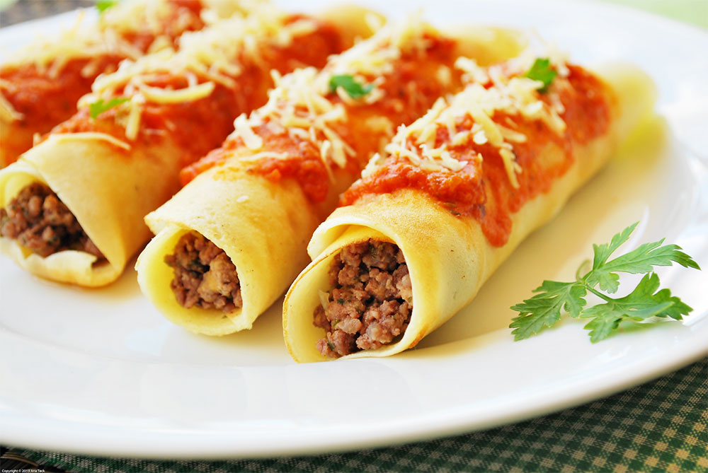 Panqueca de carne